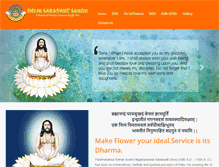 Tablet Screenshot of delhisaraswatsangh.org